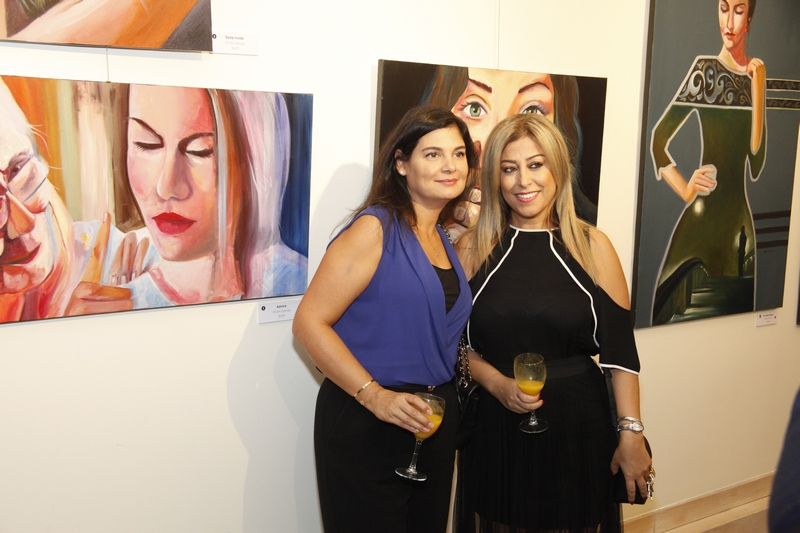 Opening of Nina Taher's Solo Exhibition 'Woman'